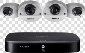 1080p Hd Surveillance System Featuring 4 Audio Cameras   Webcam  HD Png Download