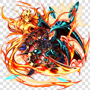 Inferno Emperor Ragna Full Art   Grand Summoners Ragna  HD Png Download