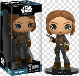 Funko Wobbler Jyn Erso  HD Png Download