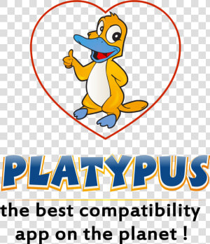 Platypus   Cartoon  HD Png Download