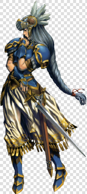 Lenneth From Valkyrie Profile   Png Download   Lenneth Valkyrie Profile  Transparent Png