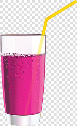 Pink Drink Png Clipart   Transparent Drink With Straw  Png Download