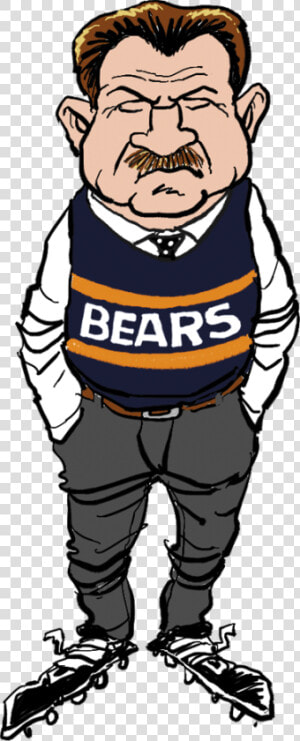 Transparent Chicago Bears Clipart   Chicago Bears Logo Cartoon  HD Png Download