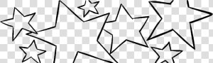 Banner Image Featuring Stars To Indicate Favourites   Line Art  HD Png Download