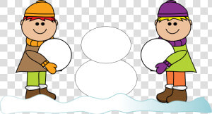 Make A Snowman Clip Arts   Build A Snowman Clipart  HD Png Download