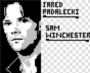 Jared Padalecki Pixel Art  HD Png Download