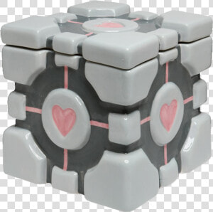 Transparent Cookie Jar Png   Portal Companion Cube  Png Download