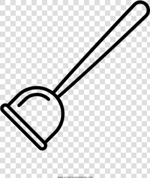 Plunger Coloring Page  HD Png Download