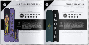 Smokin Snowboards Catalog Inside 1   Skateboard Deck  HD Png Download