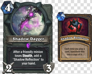 Rogue Shadow Reflection Hearthstone  HD Png Download