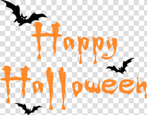 Happy Halloween Png Clipar Image   Cool Font Happy Halloween  Transparent Png