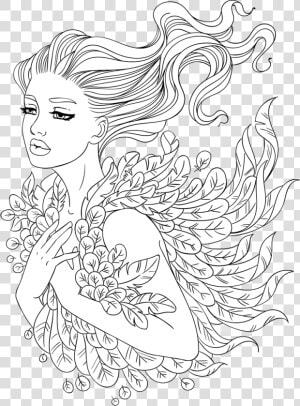 Line Artsy Free Adult   Coloring Pages For Adults Hd  HD Png Download