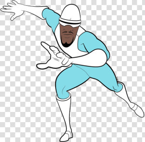 Incredibles 2 Clip Art   Frozone Incredibles Clipart  HD Png Download