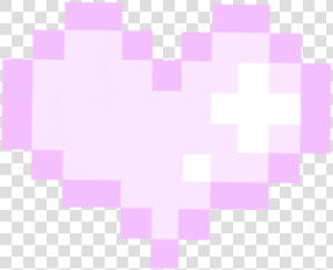  heart  purple  pastel  sticker  pixel  pixelart  cute   Overlays For Template Picsart  HD Png Download