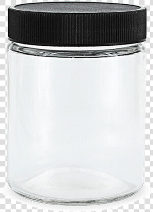 18oz Glass Jars With Lids Black  18oz Glass Jar  Premium   Glass Jar Black Lid  HD Png Download