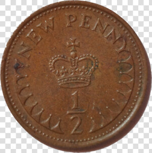 British Halfpenny Coin 1971 Reverse   Coin  HD Png Download