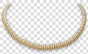 Gold And Platinum Necklace By Henry Dunay   Necklace  HD Png Download