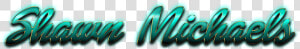 Shawn Michaels Name Logo Png   Graphic Design  Transparent Png