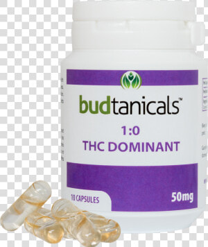 Transparent Capsules Png   Budtanicals 50mg Thc Capsules  Png Download