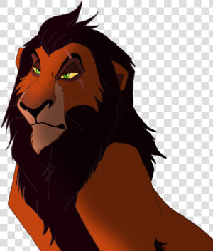 Drawn Scar Transparent   Masai Lion  HD Png Download