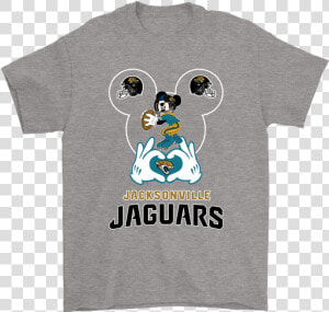 I Love The Jaguars Mickey Mouse Jacksonville Jaguars   Jurassic Park Anniversary Logo 25th  HD Png Download