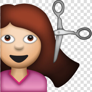 Free Emoji Icons   Haircut Emoji Png  Transparent Png