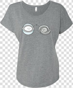 Kawaii Timeless Mothership And Lifeboat Triblend Dolman   T shirt  HD Png Download