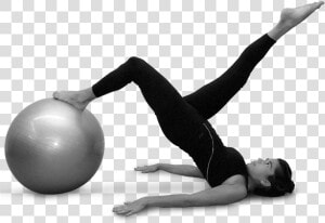 Imagens De Pilates Preto E Branco  HD Png Download