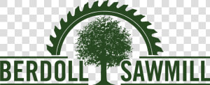 Transparent Mesquite Tree Png   Berdoll Sawmill Logo  Png Download