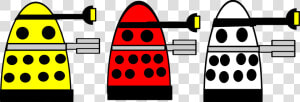 Text yellow line   Clipart Dalek  HD Png Download