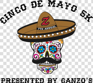 Cinco De Mayo 5k 2019 Logo   Cinco De Mayo Run 2019  HD Png Download