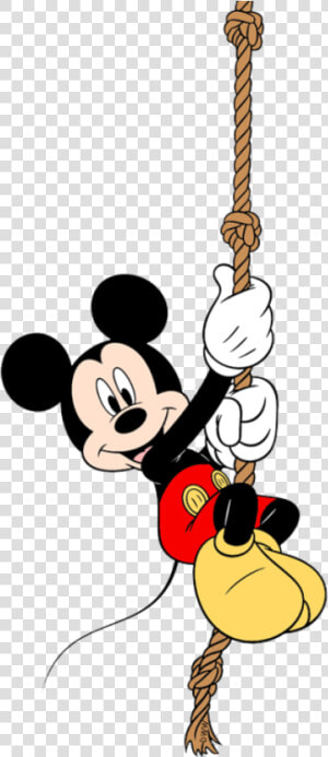 Transparent Oswald Rabbit Png   Mickey Mouse On A Rope  Png Download