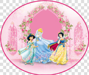 Disney Princesses Clipart   Blank Disney Princess Invitation Template  HD Png Download