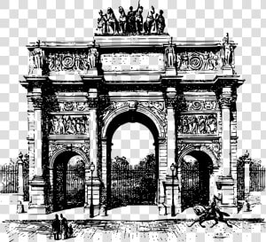 Arco Del Triunfo  Europa  Europeo  Francia  Francés   Construction Arc De Triomphe  HD Png Download