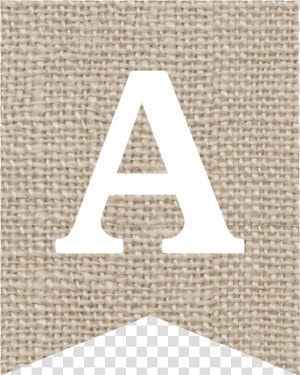 Clip Art Free Printable Banner Diy   Printable Burlap Banner Letters  HD Png Download