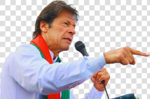 Imran Khan Pti On Stage With Mike Giving Speech Transparent   Imran Khan Png Hd  Png Download