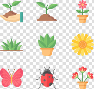 House Plants   Flat Icon Plants  HD Png Download