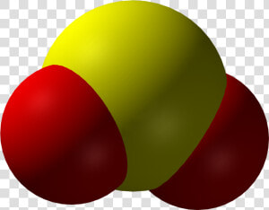 Sulfur Dioxide Molecule  HD Png Download