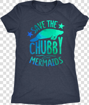 Save The Chubby Mermaids Shirt M w Xoxo Unlawful Threads   Active Shirt  HD Png Download