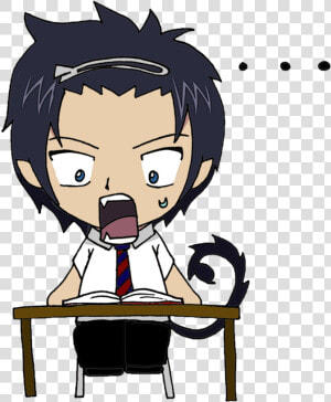 Free Download Blue Exorcist Clipart Rin Okumura Kirigakure   Cartoon  HD Png Download