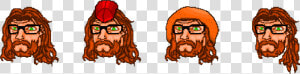 Transparent Bodyguard Clipart   Hotline Miami Beard Face  HD Png Download