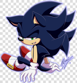 Dark Sonic   Sonic The Hedgehog Dark  HD Png Download