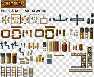  ​img    Steampunk Pixel  HD Png Download