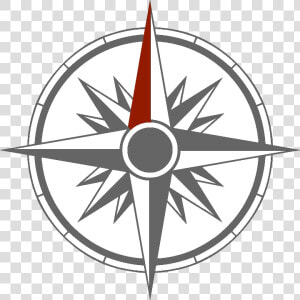 Black And White Nautical Star Decals Clipart   Png   Compass Rose  Transparent Png