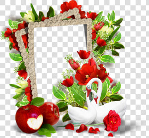 Cadre St Valentin Png   Real Flower Image Downloading  Transparent Png