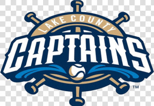 The Logo Of The Minor League Baseball Team Lake County   Lake County Captains Logo  HD Png Download