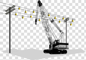 Crawler Crane  HD Png Download