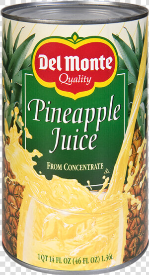 Del Monte Pineapple Juice Can  HD Png Download