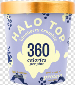 Halo Top Blueberry Crumble  HD Png Download