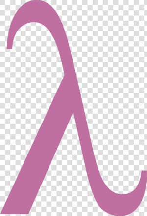 Lesbian Symbol Png   Pink Lambda  Transparent Png